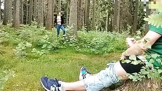 Dickflash for a sexy bitch.  she doesn't resist and enjoys herself