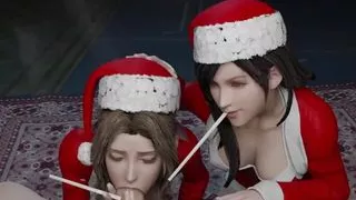 FF Sluts All Dressed Up Sucking Cock