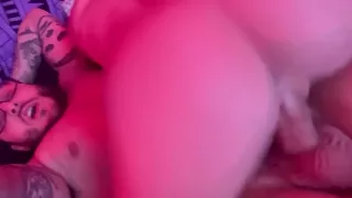 We Got Tired Of Watching The Fight Last Night..so She Rode My Cock Instead!