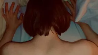 Mature butt slut gets her ass fucked hard and filled with cum and has a loud anal cum fart ending!