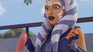Star Wars - Ahsoka Tano Jedi Training Blowjob (Animation with Sound)