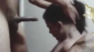 Learn deepthroat to wife and enjoy cum in her mouth  best deepthroat