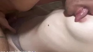 Sucking Hard Nipples And Passionate Sex