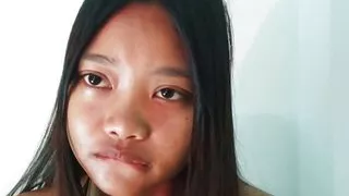 Close up face when ridding your cock