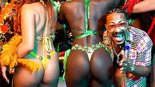 wild carnaval double penetration  fuck orgy