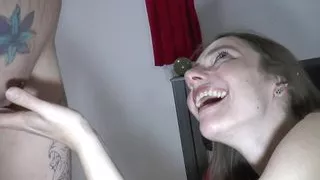 Orgy with sperm eating and snowballing milfs