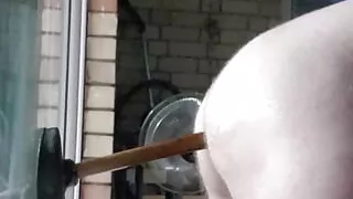 Crossdresser, Humiliation, Oil, Toilet, Vibrator Sex, Voyeur Sex