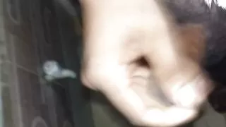 Watch Indian thick cock getting ready to fuck in bathroom