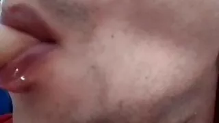 Red lips sona fuckjob in bed