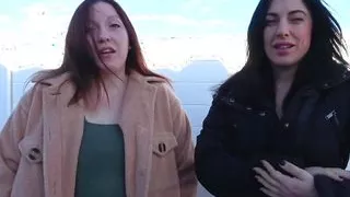 Lily and her friend Sabrina in a very hot threesome