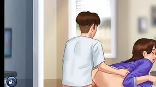 Summertime Saga #46 - Morning SEX With MILF Landlady