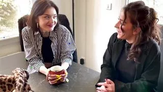 Manea joins Crystal to get a good dick