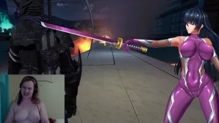 One Sexy Maid Vs Ninja Clan And ... Dragon? - Action Taimanin Gameplay