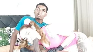 White Cute Girl Gets Fucked by Black Bbc