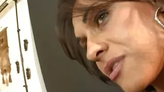 Trans in love sharing them passion in threesome Ep2