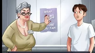 Roz: old grandma Roz long for fresh young dick