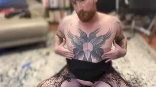 Private session with daddy 2 lace pantyhose