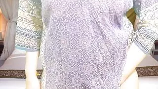 Indian woman orgasm Red underwear