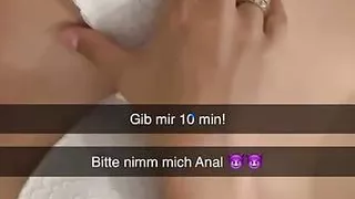 Classmate wants to fuck 18 Year Old Cheerleader First Time Anal on Snapchat Cuckold