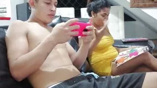 I fuck my neighbor when she is visiting with my wife looking at her books