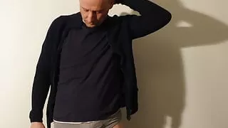 Kudoslong strips naked for the camera wanking his cock and playing with his underwear