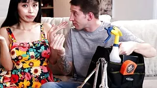 JERKAOKE - Stunning Asian Teen Marica Hase Is All Out Of Cash