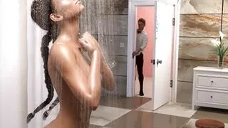 Fetish Locator: a kinky girl pisses and masturbates under the shower ep 2