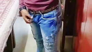 Glimpse of sissy foggot routine