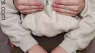 Parent-Teacher Meeting ends up in a Intimate Boob Massage