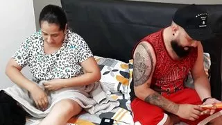 After a rich massage, the horny Markus fucks my pussy CUM IN FEET - Porn in Spanish