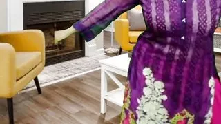 Muslim girl fingers her dripping Big Boobs Asshole