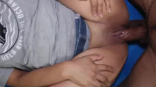 Companera Virgen De Universidad Vino A Mi Habitacion A Hacer La Tarea