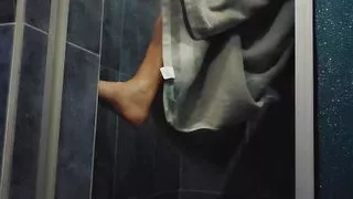 Bathroom, Caught, Hidden Sex, Hotel, Naked, Voyeur Sex