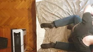 Girl slave gives fuck her ass to man rough anal sex