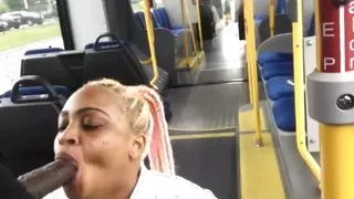 Public Bus Dick Sucker