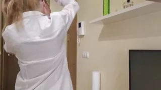 Sloppy kinky fuck of a married couple. Couple POV. Playing and kisses with a cum and saliva cocktail