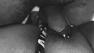 Paty Angel at the swing house with several couples