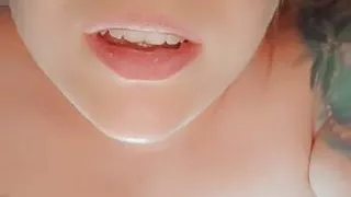 Blaue Augen, Nahaufnahme, Extremer Sex, Eng, Vibratorsex, Nass