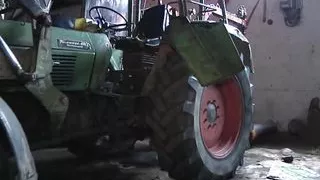 Great fuck for these German peasants in the toolshed