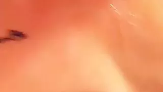 Sexy MILF taking a bath