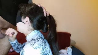 What Are You Doing? Dont Cum Inside Stepsister ! Step Son Fucks Blindfolded