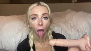 Pov Juicy Tracksuit Blowjob