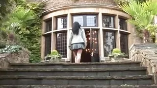 vanessa hill is fucked while she sucks another guy and they double penetration  her too