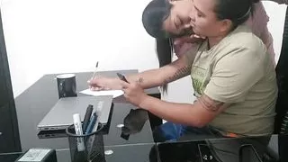 Owner of a company has her secretary as a lover