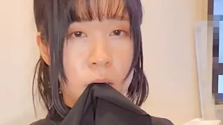 Femboy analplay secretly in Internet cafe