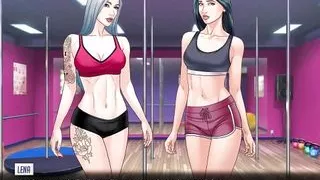 Our red string: Lena and her sexy female friend - ep. 8
