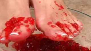 French manicure food fucking sex