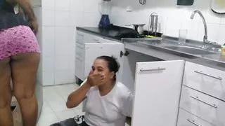 Since my husband is not there and my drain is damaged I will call a good plumber