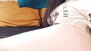 tickling my clit until i cant take it anymore and cum so hard