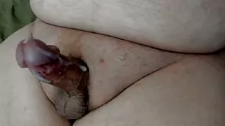 Stroking My Cock and Cumming